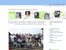Tablet Screenshot of kasseler-literatur-spaziergang.de